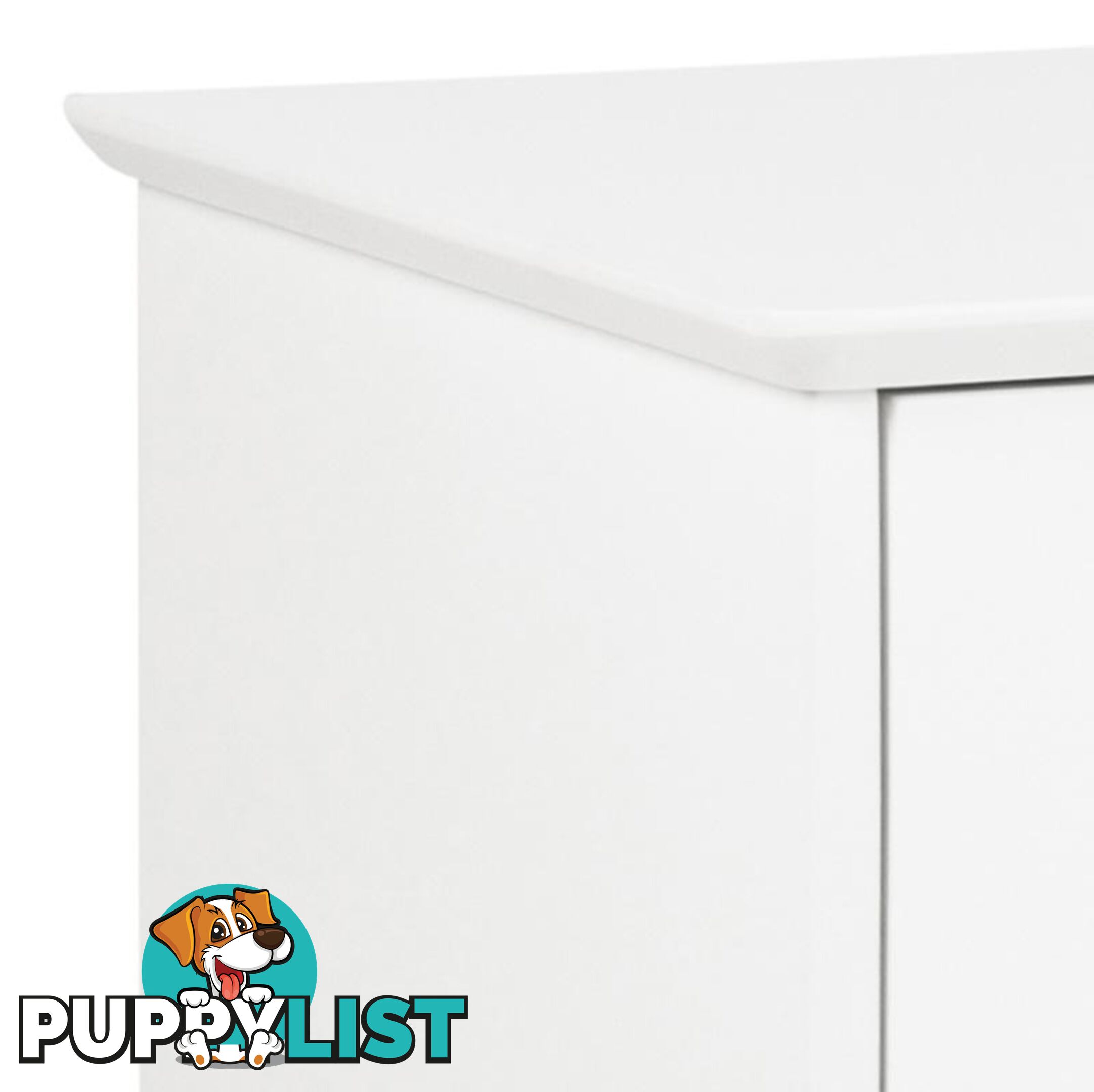 SABINE Sideboard 180cm - White/Black - AC-91721-2 - 5705994999648