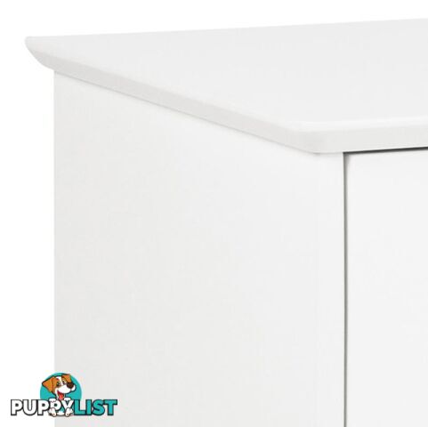 SABINE Sideboard 180cm - White/Black - AC-91721-2 - 5705994999648