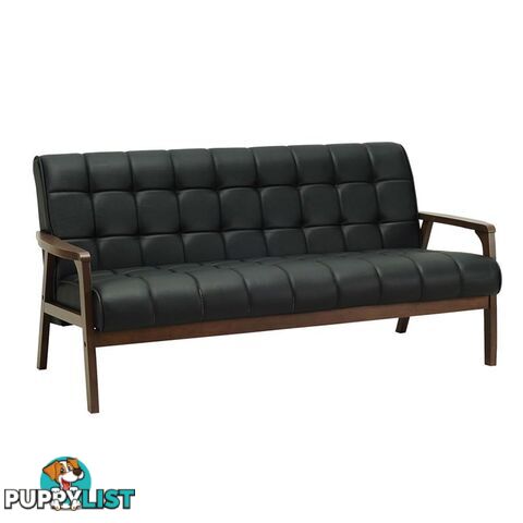 TUCSON 3 Seater Sofa in Black - 233035 - 9334719006796