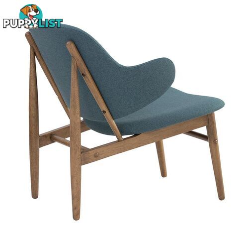 VERONIC Lounge Chair - Cocoa & Nile Green - 231247 - 9334719002200