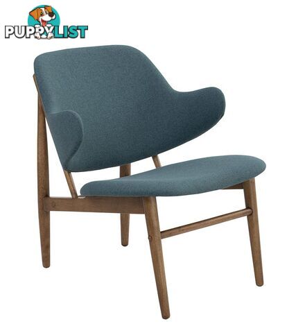 VERONIC Lounge Chair - Cocoa & Nile Green - 231247 - 9334719002200