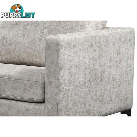 RYLAN 3 Seater Sofa - Taupe Grey - BO-6904-9-01 - 9334719001159