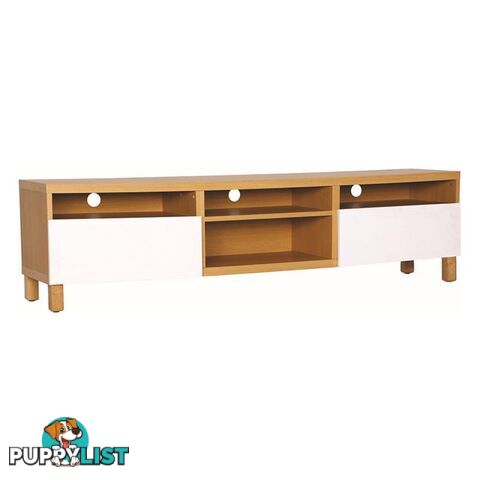 GORDY TV Entertainment Unit 180cm - Natural Colour - 336001 - 9334719008844