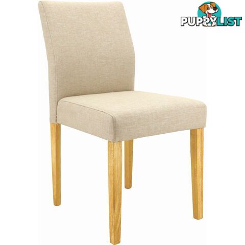 Ladee Dining Chair - Oak + Sand - 241038 - 9334719008035