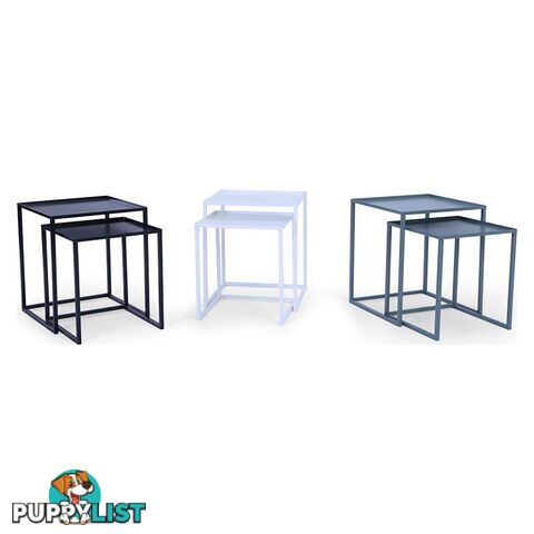 CARIAD Nest of 2 Tables  - White - 130020 - 9334719004648