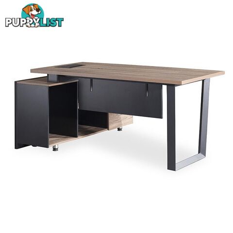 ADRIANO Executive Office Desk with Right Return 1.8M - Light Brown - WF-EW003-R - 9334719003832