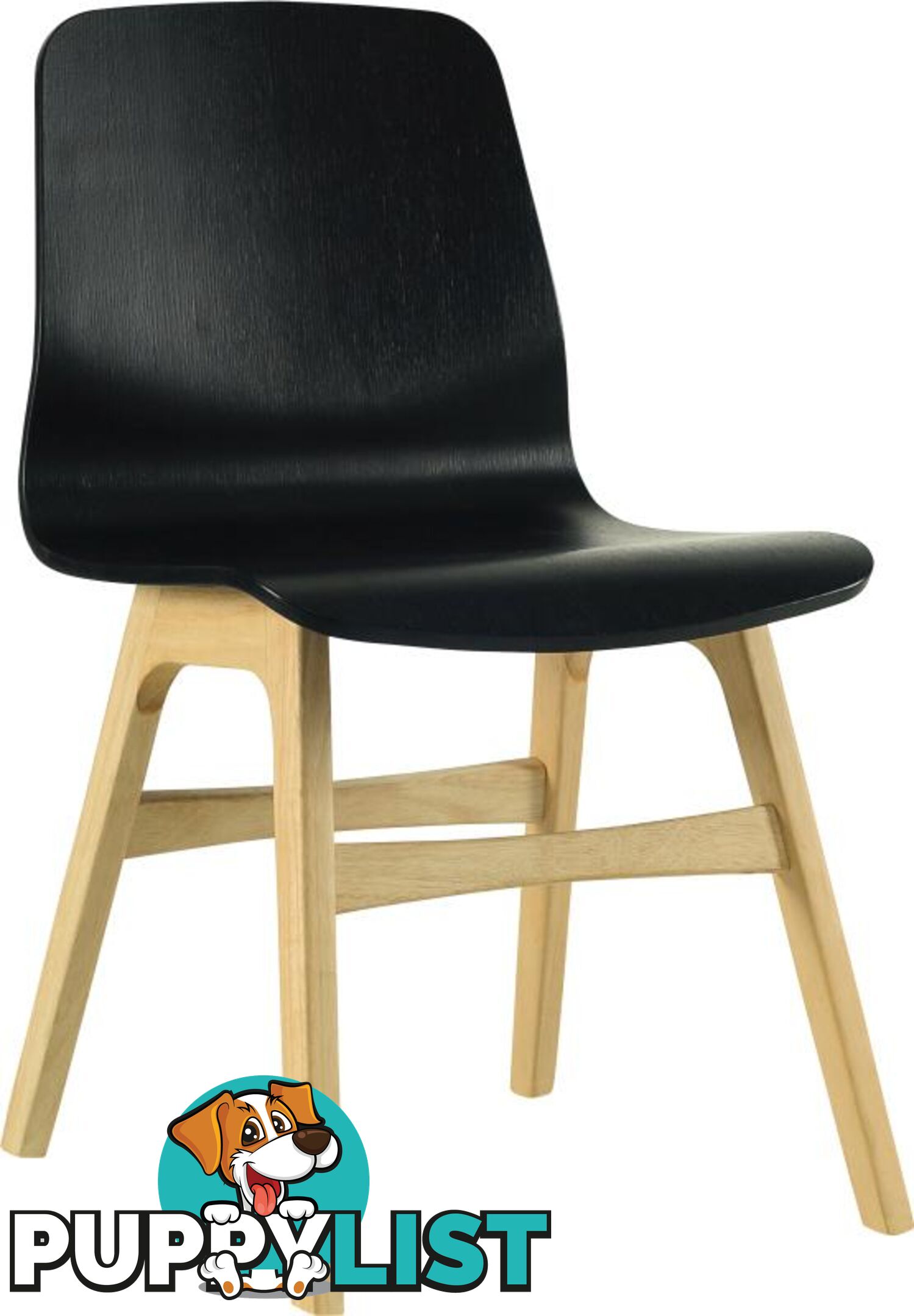 ALYSSA Dining Chair - Black - ALYSSA_DC112-125 - 9334719000848