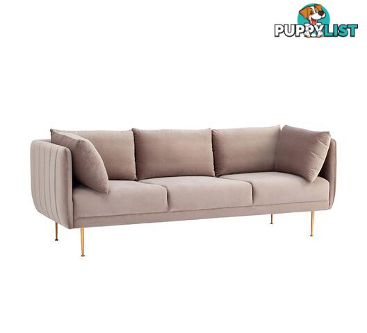 SUPRA 3 Seater Sofa - Burlywood Colour - 233122 - 9334719002323