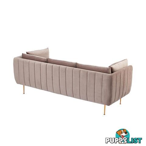 SUPRA 3 Seater Sofa - Burlywood Colour - 233122 - 9334719002323