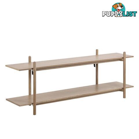 ASKAN Display Shelving Unit 150cm - Natural - AC-0000087046 - 5713941124203