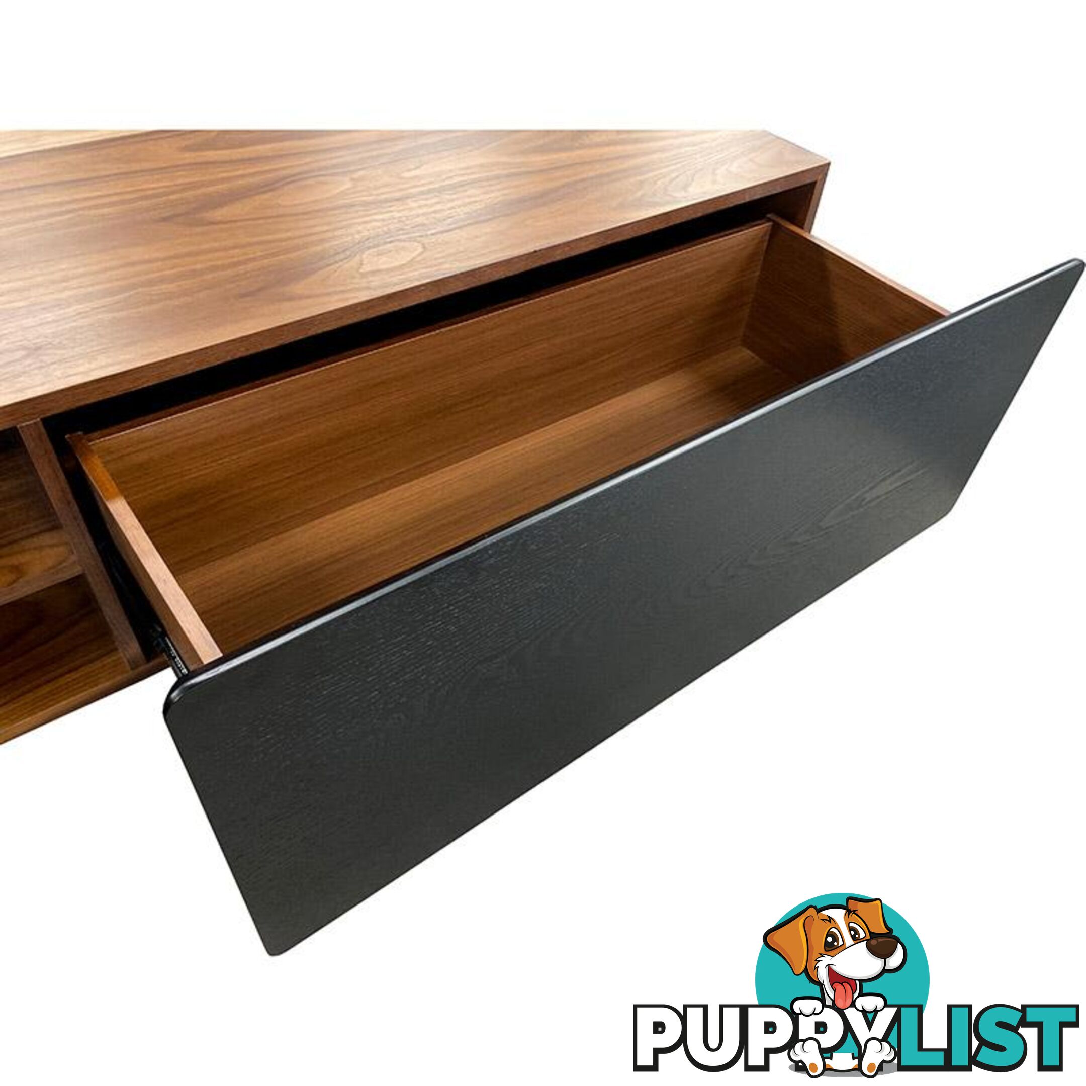 BROOKS TV Entertainment Unit 1.8M - Walnut - MI-BH376 - 9334719006581