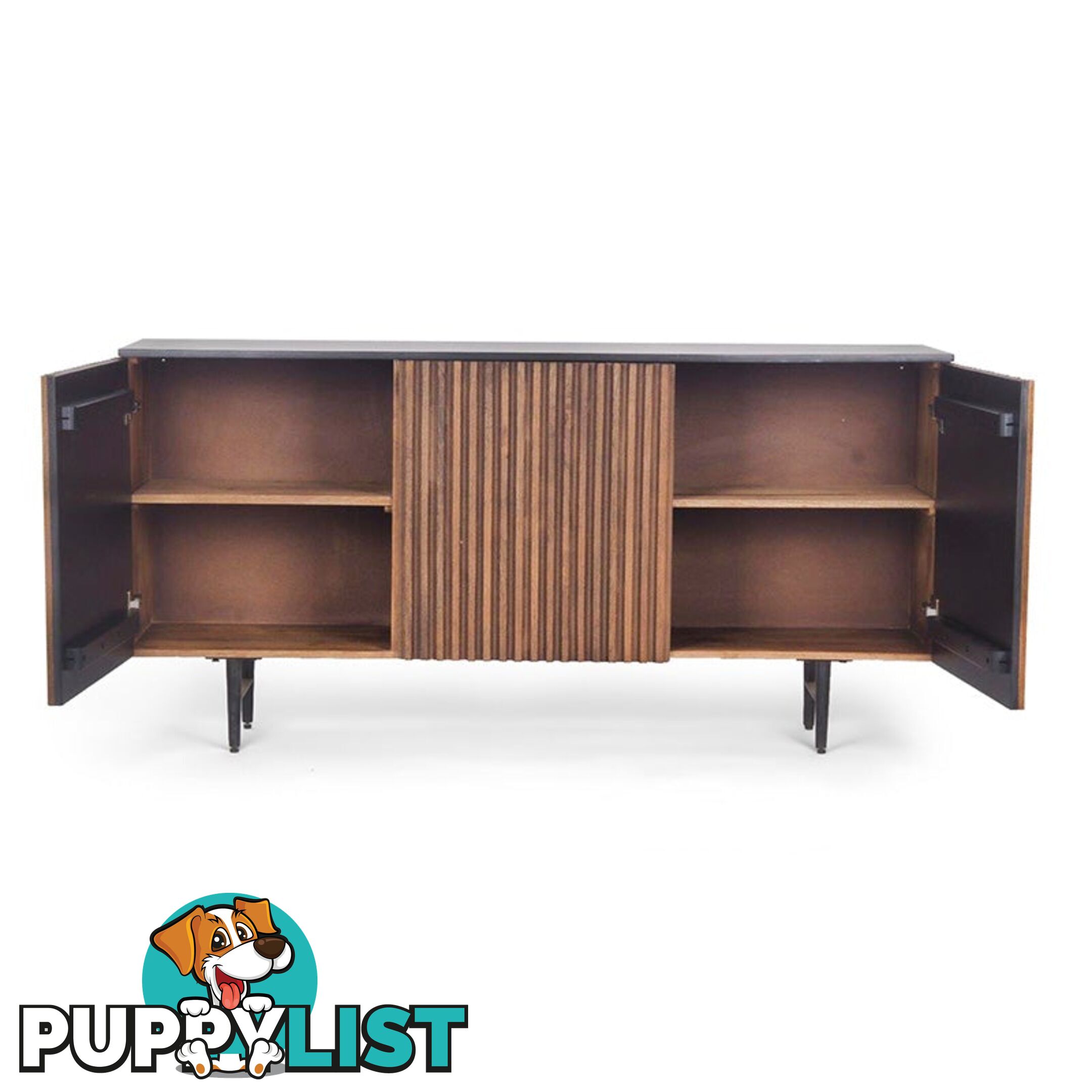 DAIKAN Sideboard 160 cm Solid Mango Wood -  Honey - LX-2099 - 9334719011974