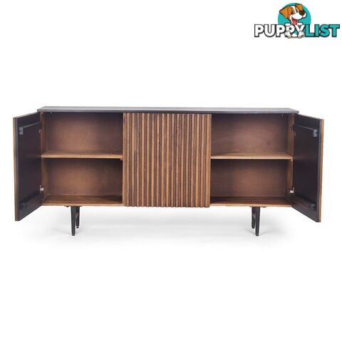 DAIKAN Sideboard 160 cm Solid Mango Wood -  Honey - LX-2099 - 9334719011974