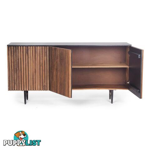 DAIKAN Sideboard 160 cm Solid Mango Wood -  Honey - LX-2099 - 9334719011974