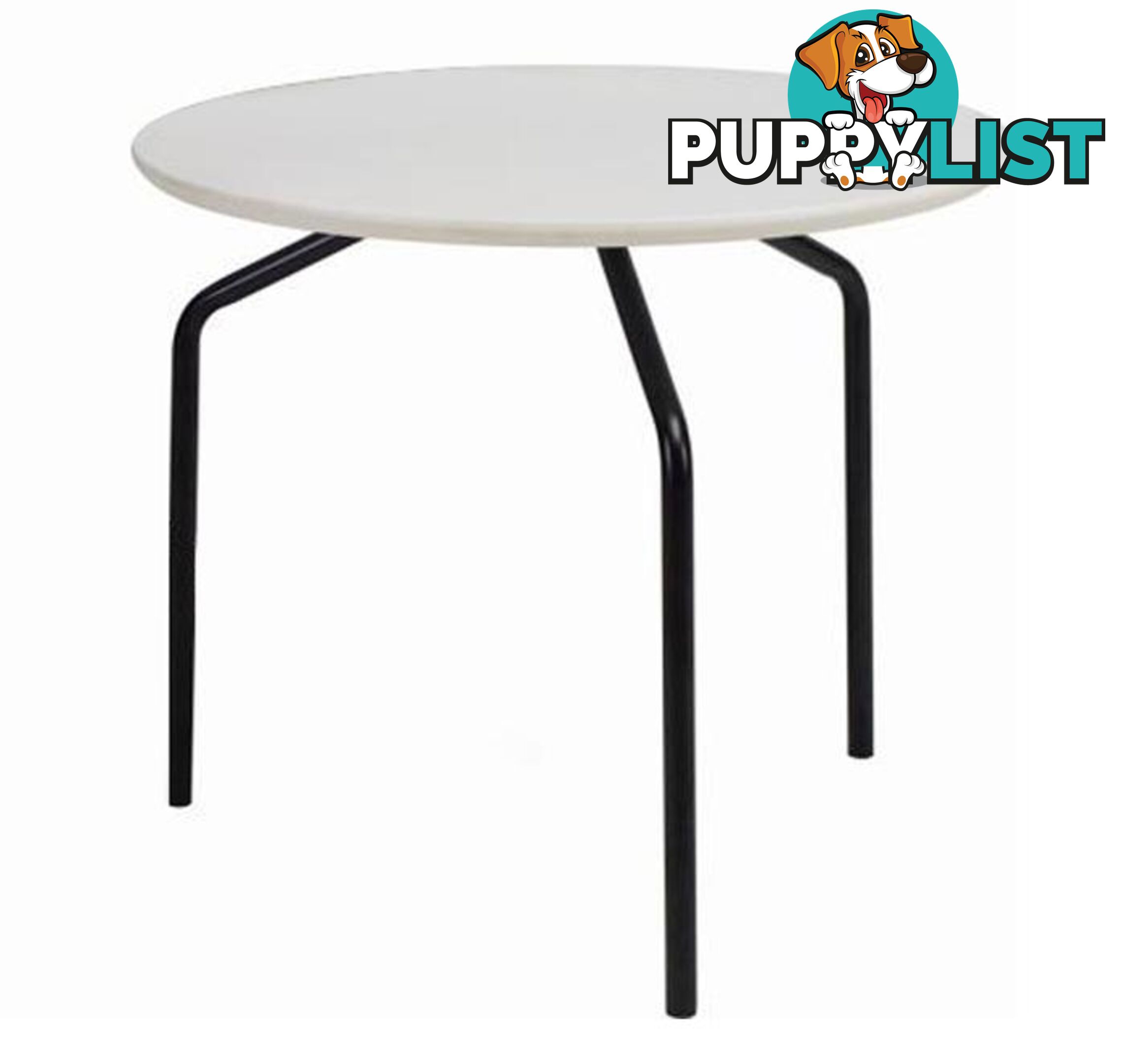 STAN Side Table - White & Black - 1319080 - 9334719004921