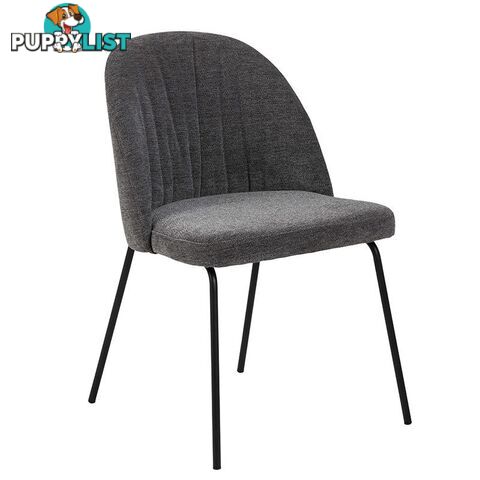 MILANI Dining Chair - Anthracite - AC-0000087200 - 5713941126009