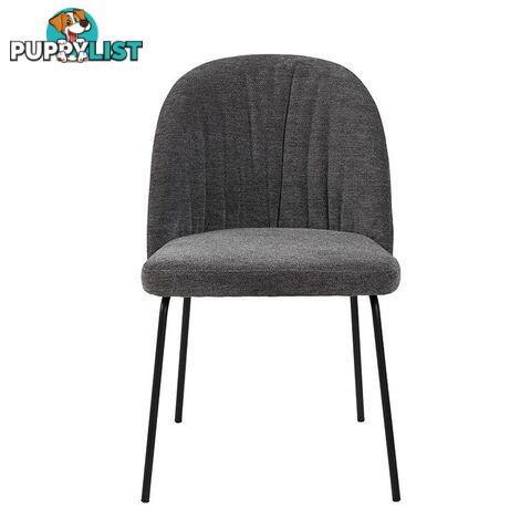 MILANI Dining Chair - Anthracite - AC-0000087200 - 5713941126009