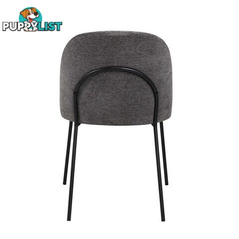 MILANI Dining Chair - Anthracite - AC-0000087200 - 5713941126009