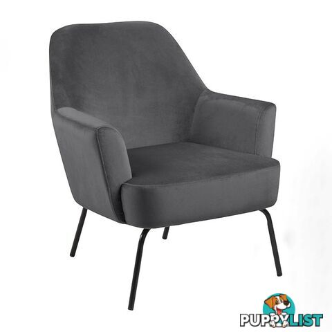 MONROE Lounge Chair - Dark Grey - AC-0000090653 - 5713941165831