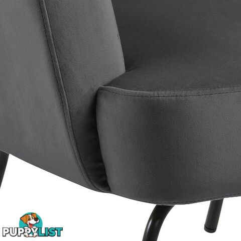 MONROE Lounge Chair - Dark Grey - AC-0000090653 - 5713941165831