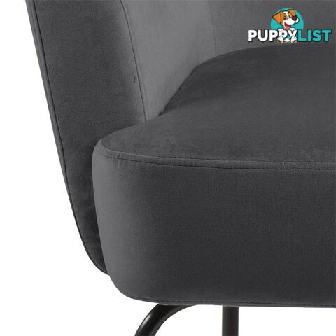 MONROE Lounge Chair - Dark Grey - AC-0000090653 - 5713941165831