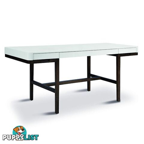 Nelo Study Desk/Console  - 166cm - White High Gloss - LI-H9173 - 9334719002804