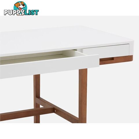 Nelo Study Desk/Console  - 166cm - White High Gloss - LI-H9173 - 9334719002804