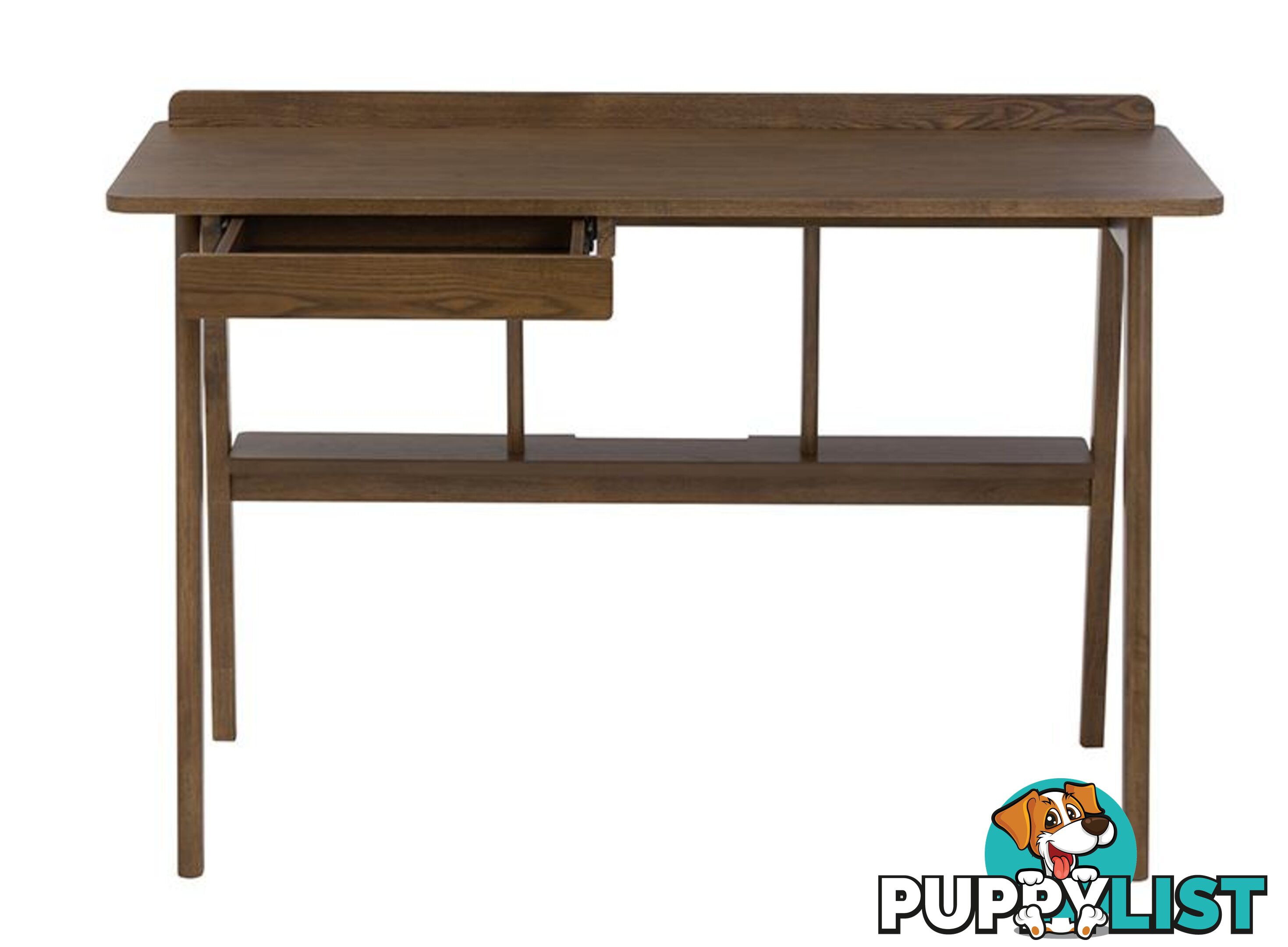 COLT Study Desk 120cm - Walnut - 124022 - 9334719000435