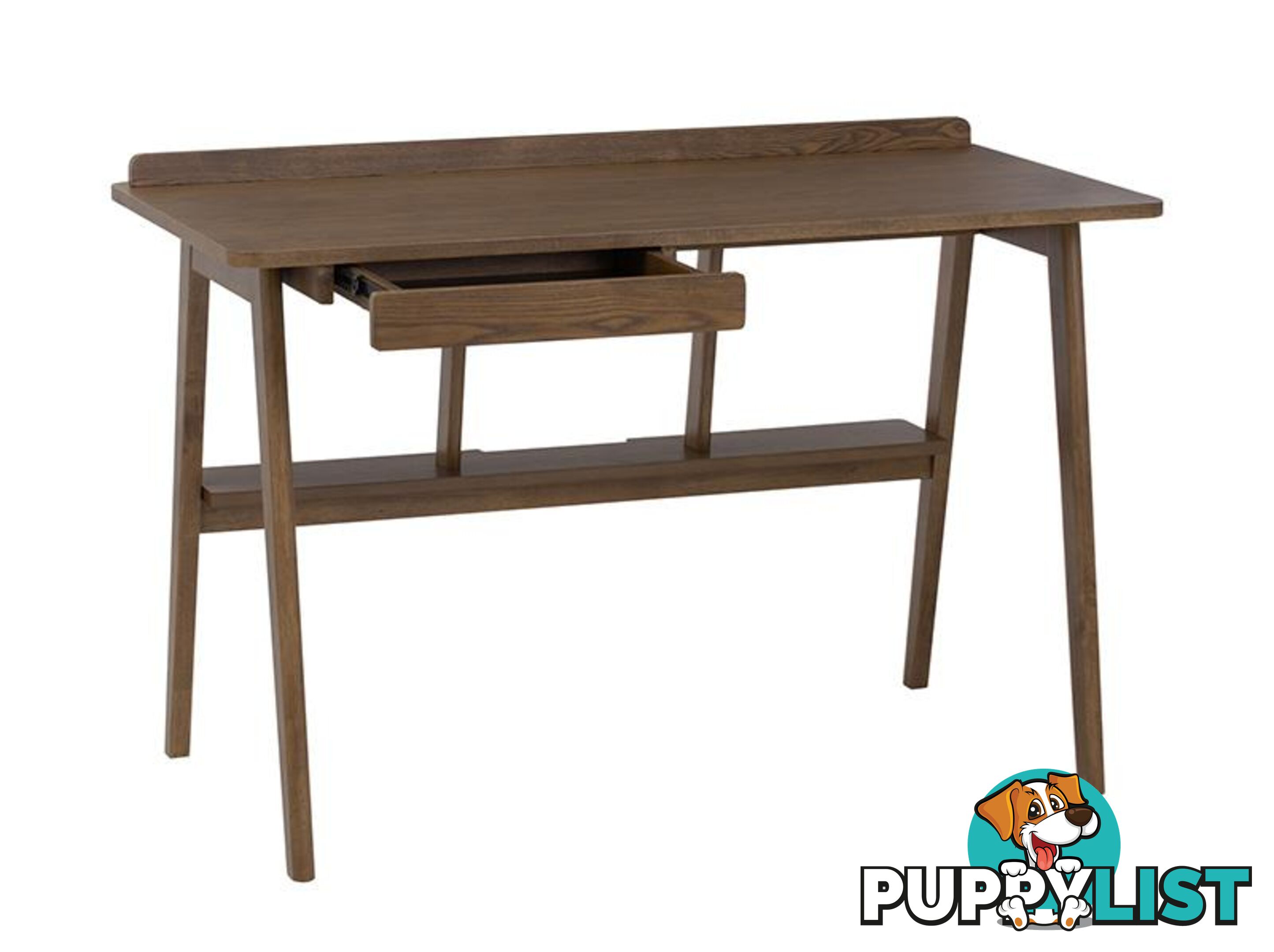 COLT Study Desk 120cm - Walnut - 124022 - 9334719000435