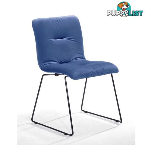 NORVIN Dining Chair - Black & Blue - MI-C913 - 9334719007625