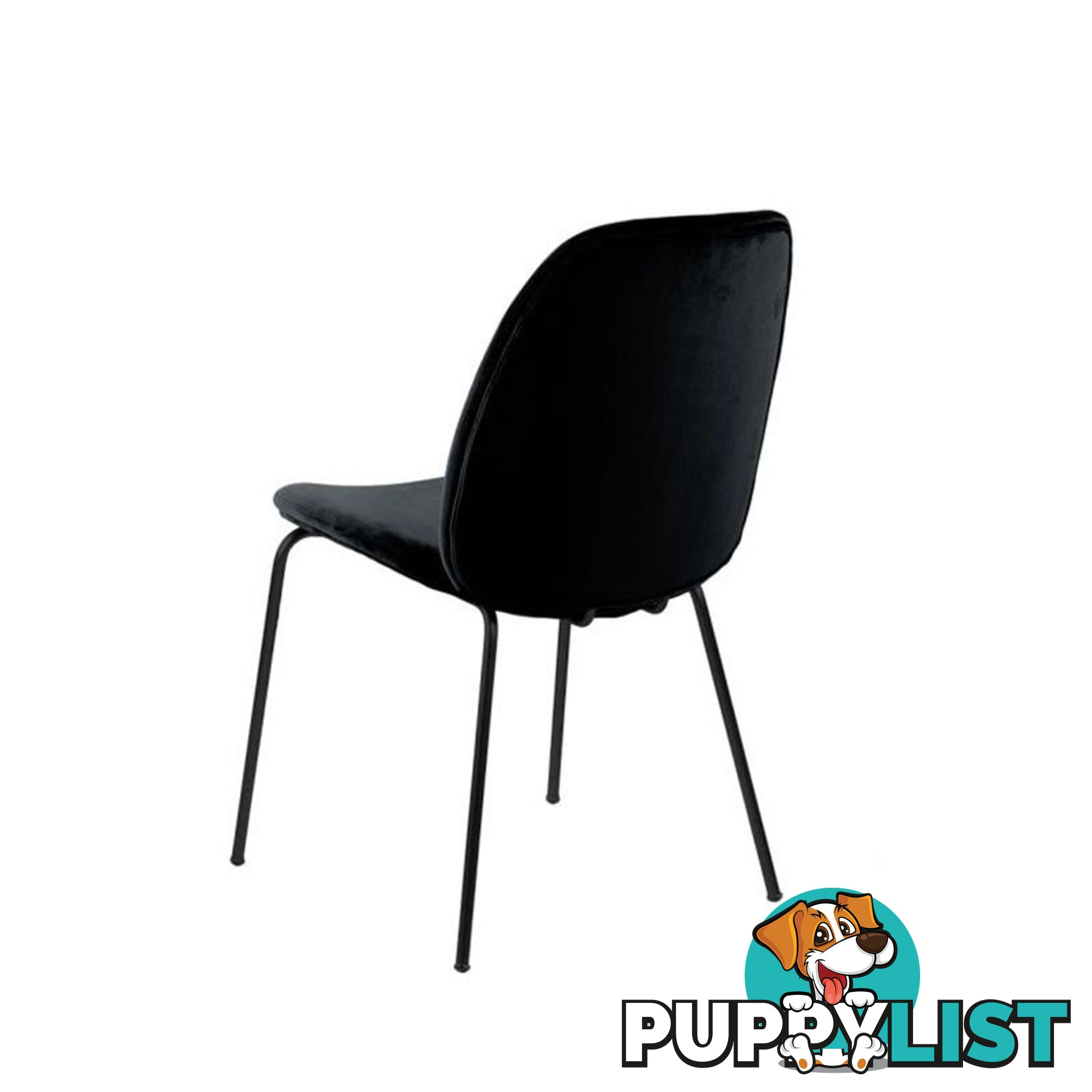 ADELIA Dining Chair - Black - AC-0000082429 - 5713941073907