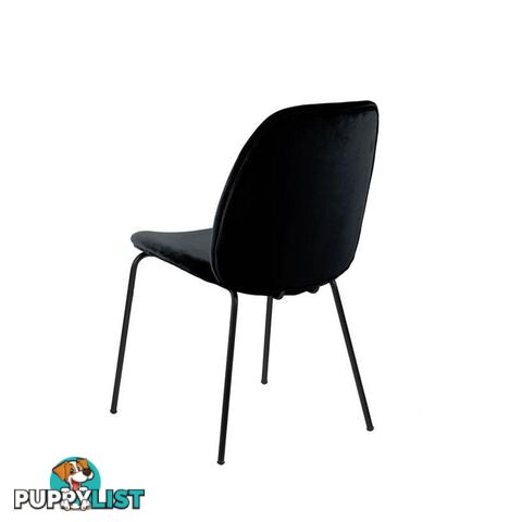 ADELIA Dining Chair - Black - AC-0000082429 - 5713941073907