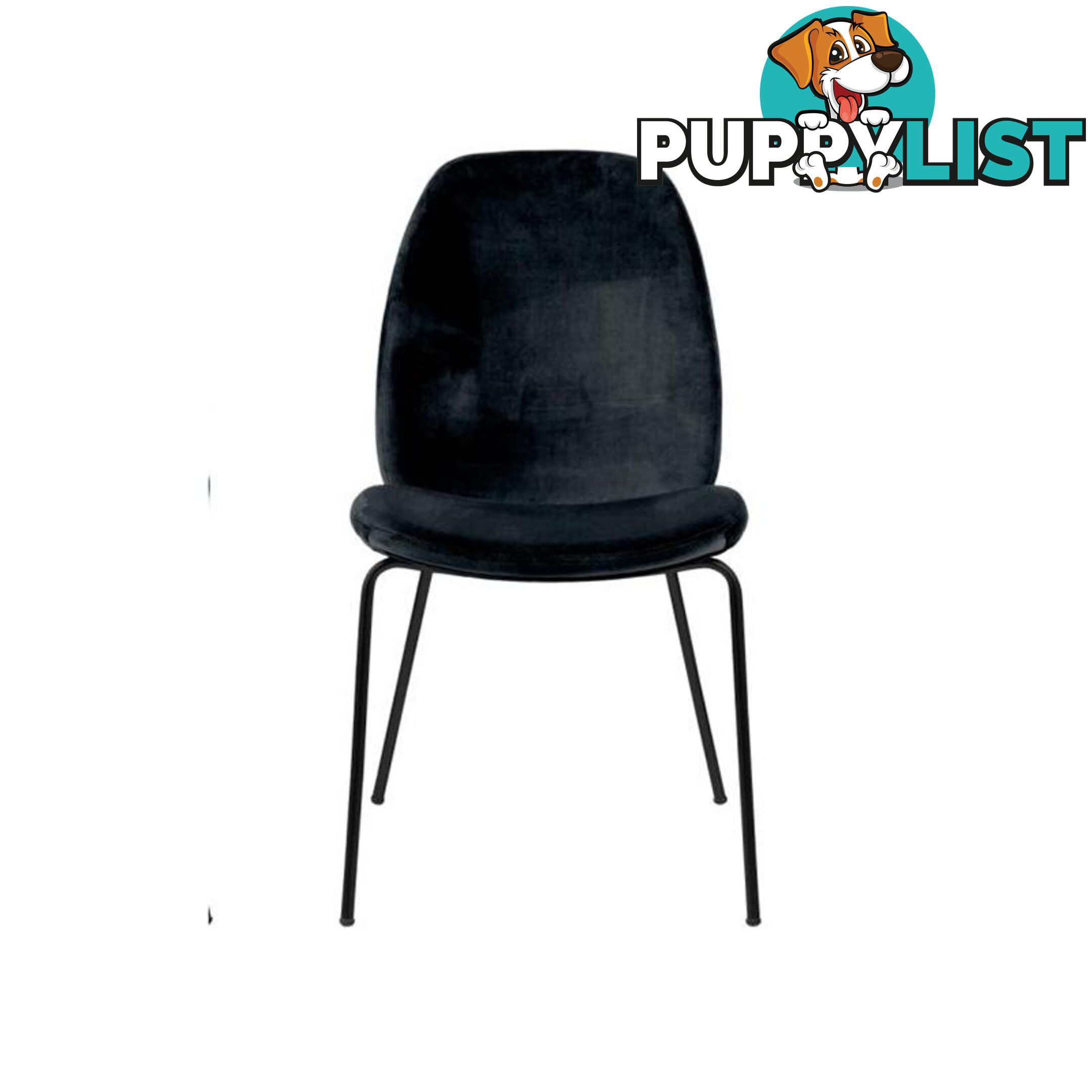 ADELIA Dining Chair - Black - AC-0000082429 - 5713941073907