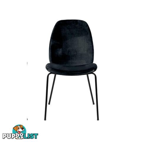 ADELIA Dining Chair - Black - AC-0000082429 - 5713941073907