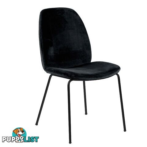 ADELIA Dining Chair - Black - AC-0000082429 - 5713941073907