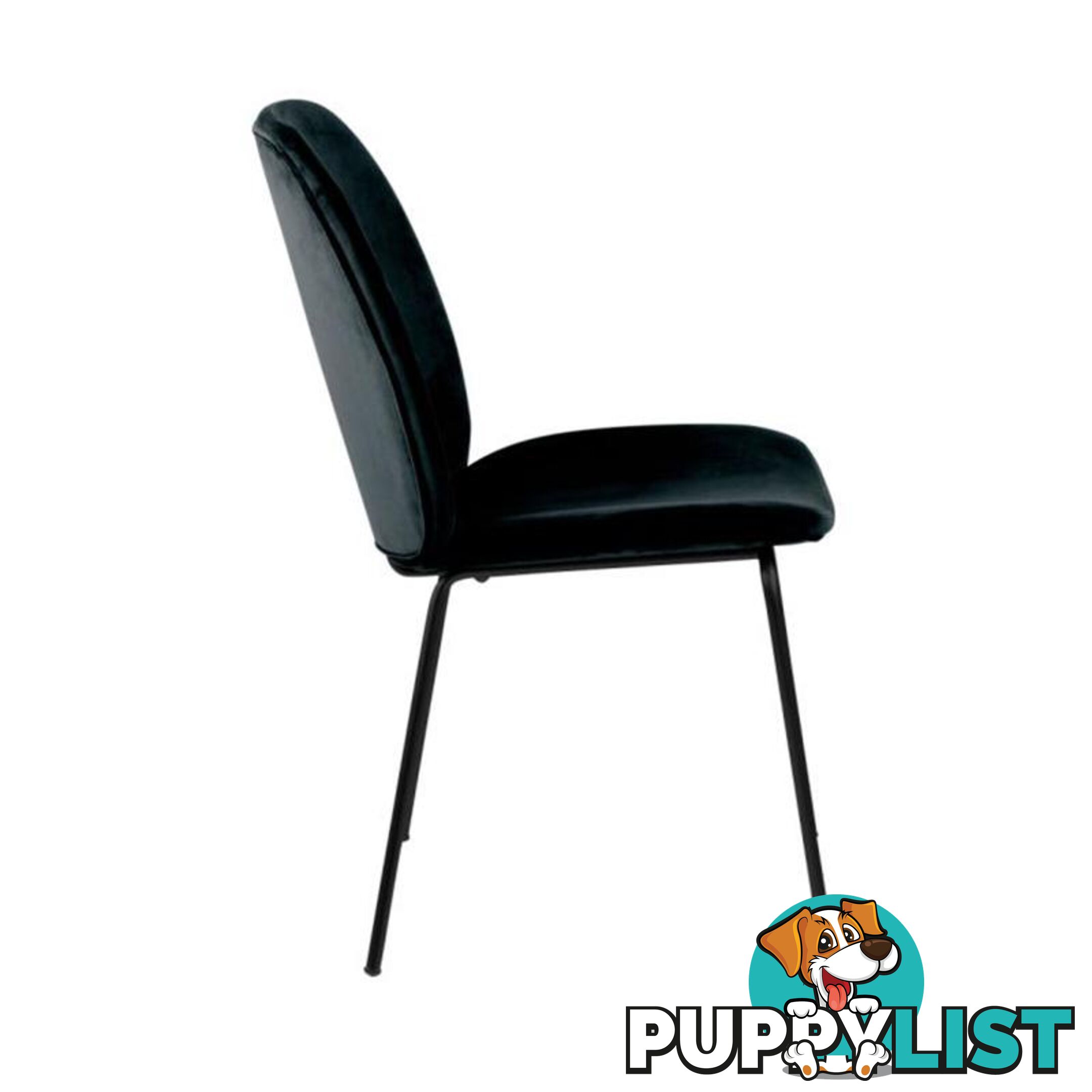 ADELIA Dining Chair - Black - AC-0000082429 - 5713941073907