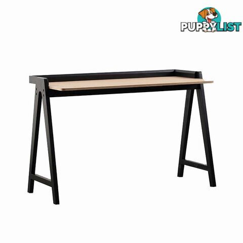 YARA Study Desk 118cm - Black & Natural - BB-T002-B - 9334719012070