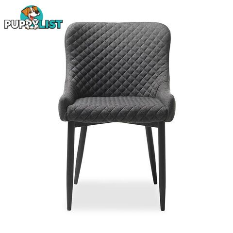 DANYA Dining Chair - Dark Grey - 35980004 - 5704745073026