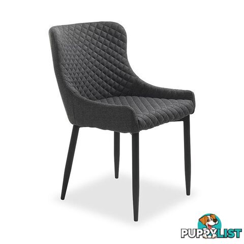 DANYA Dining Chair - Dark Grey - 35980004 - 5704745073026