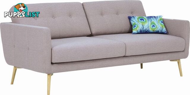 STREAM 3 Seater Sofa - Oak Brown - Royaal Range - 233020 - 9334719006758