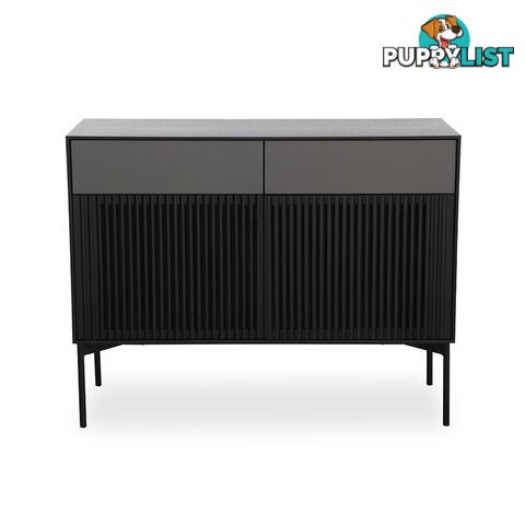 SEGAN Sideboard 110cm - Black - DI-J9696 - 9334719002026