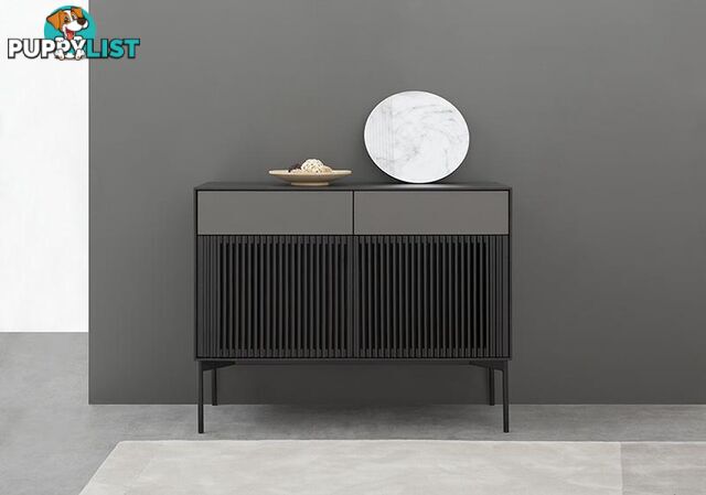 SEGAN Sideboard 110cm - Black - DI-J9696 - 9334719002026