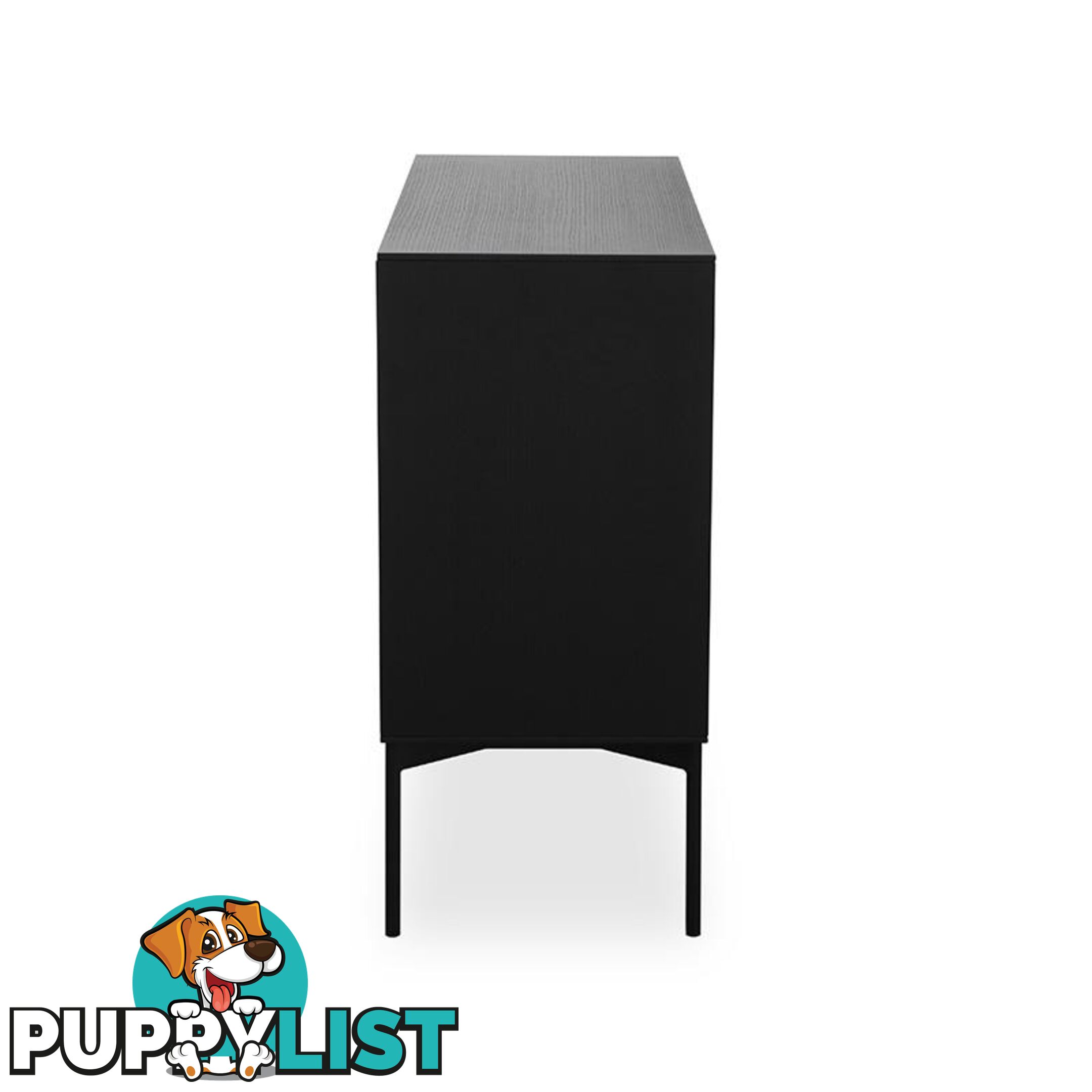 SEGAN Sideboard 110cm - Black - DI-J9696 - 9334719002026