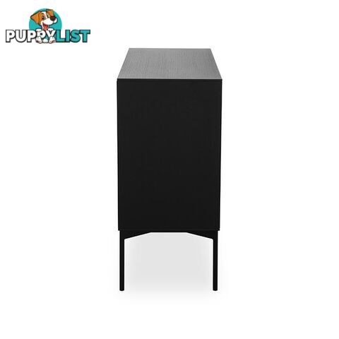 SEGAN Sideboard 110cm - Black - DI-J9696 - 9334719002026