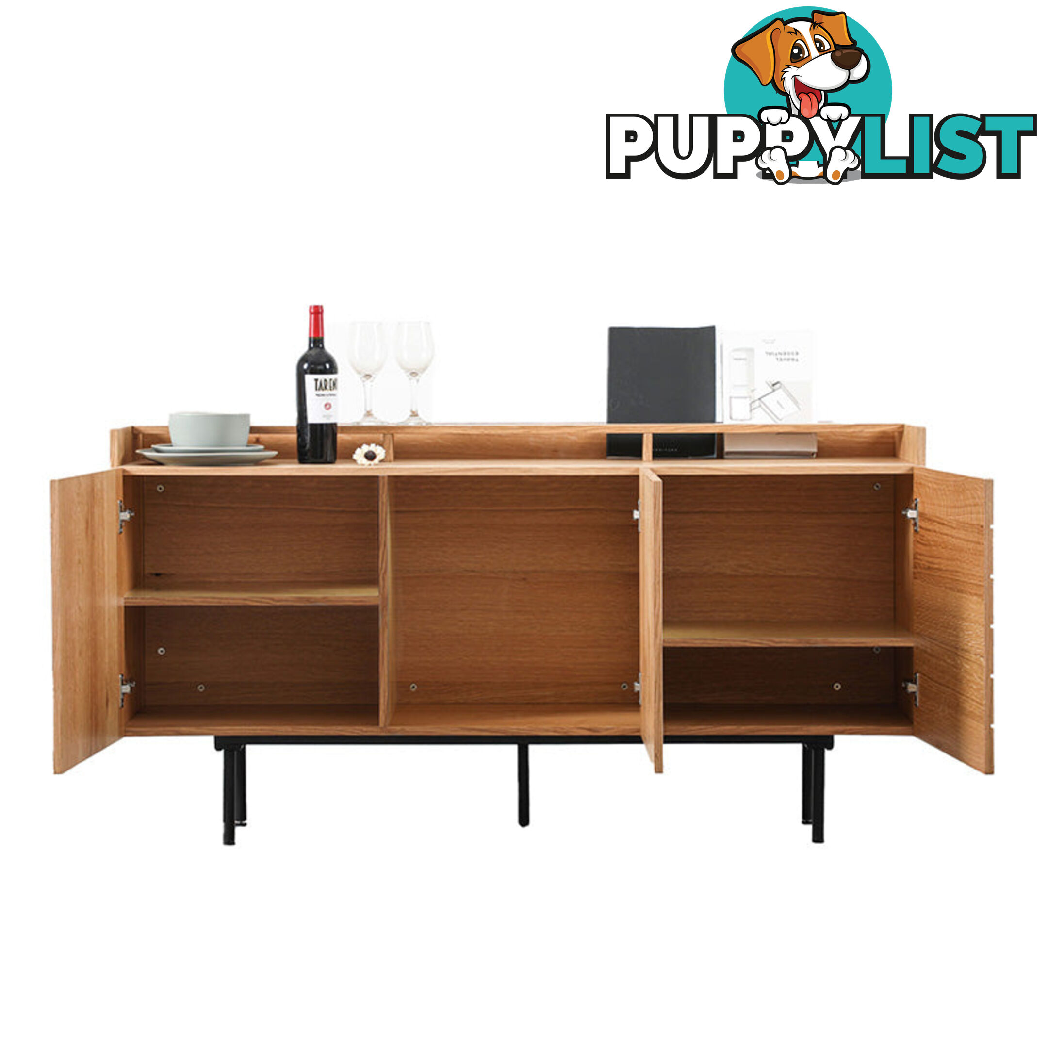 ZANE Sideboard 150cm - Natural Oak - BB-SB1008 - 9334719012100