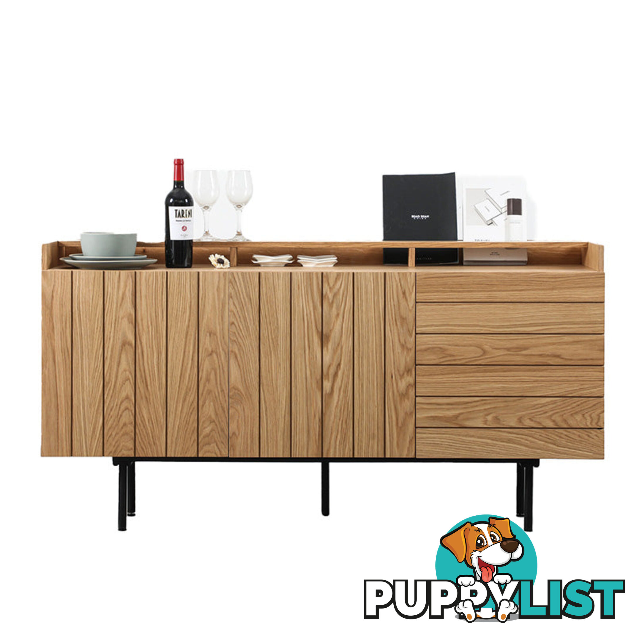 ZANE Sideboard 150cm - Natural Oak - BB-SB1008 - 9334719012100