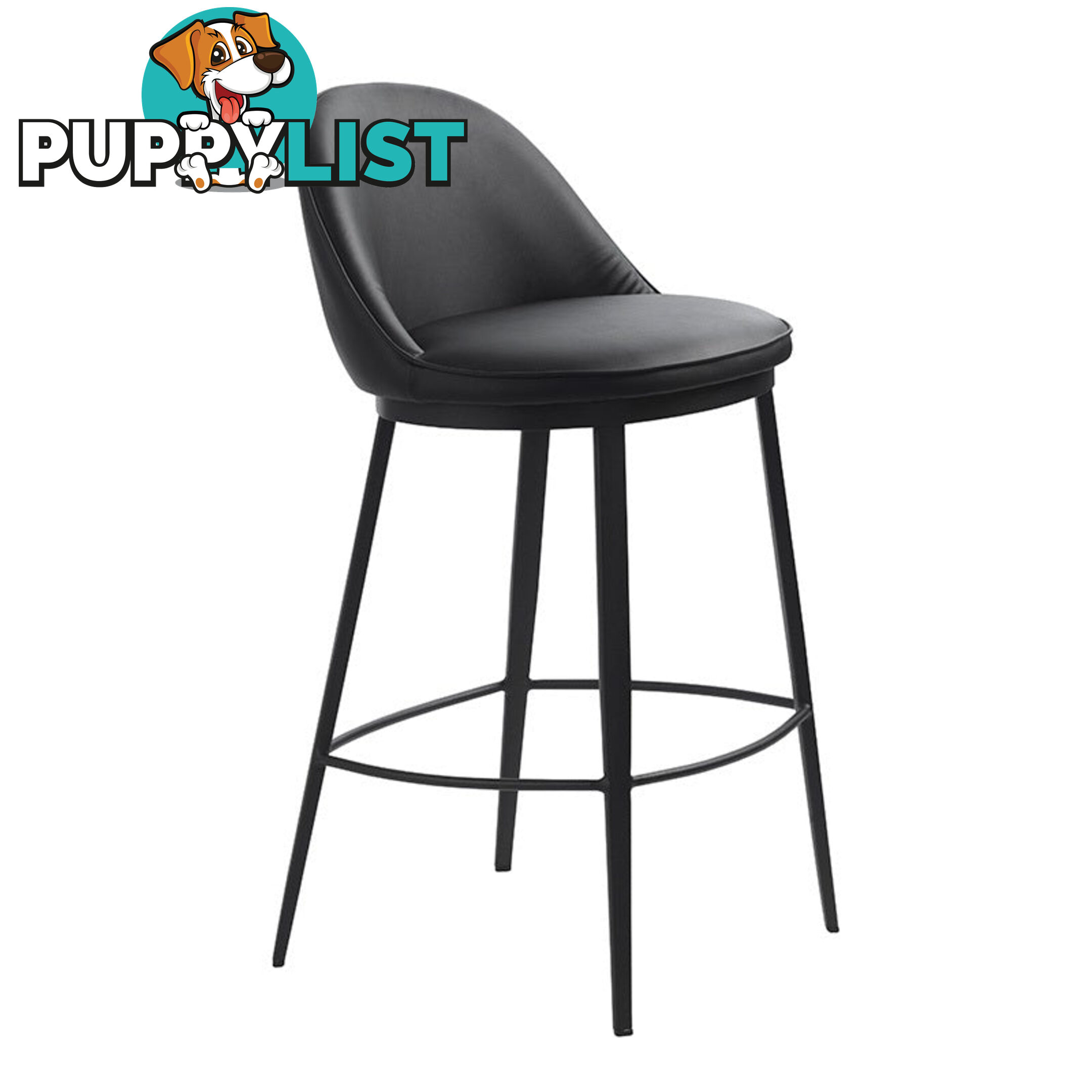 GAIN Counter Stool - Black - 41270000 - 5704745104898