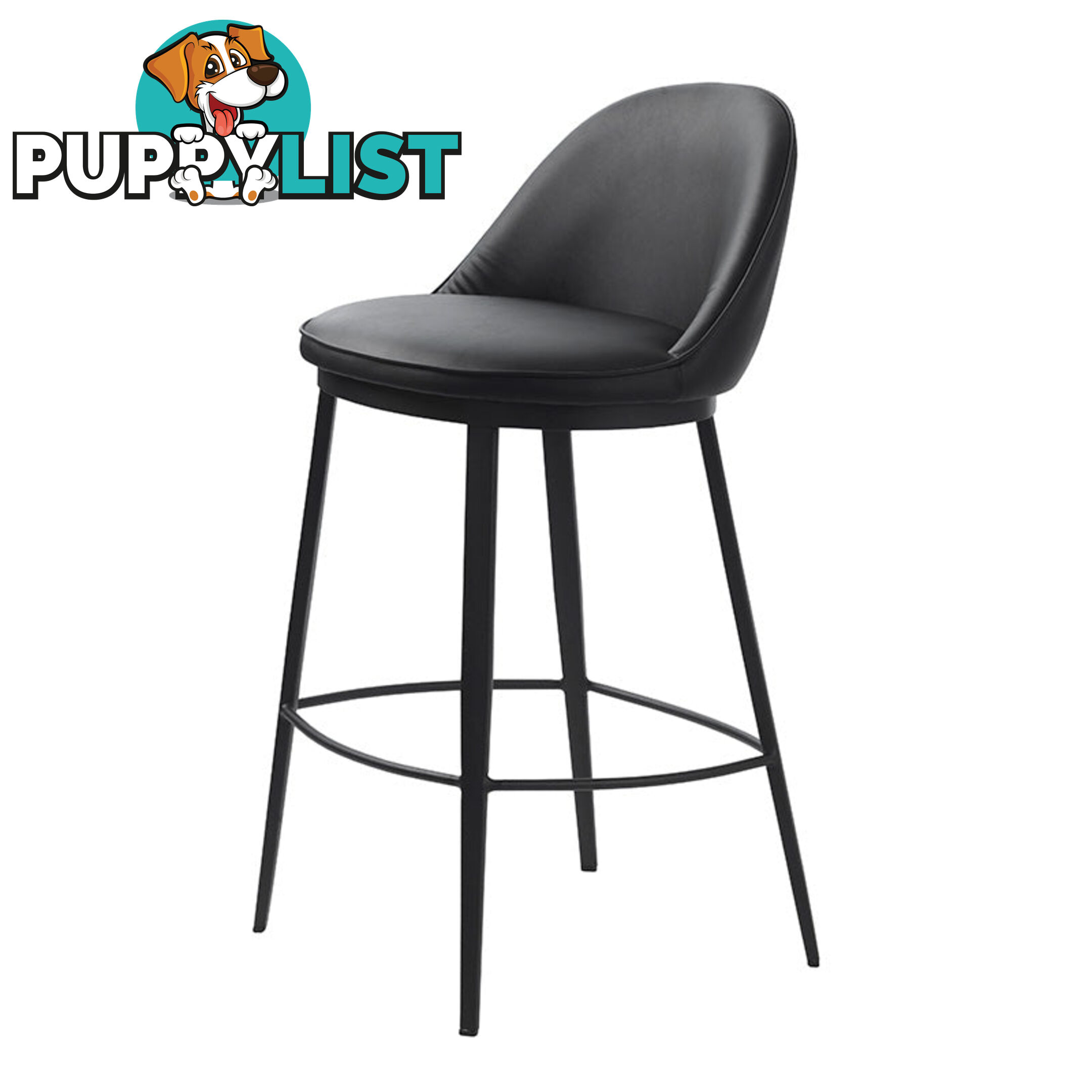 GAIN Counter Stool - Black - 41270000 - 5704745104898