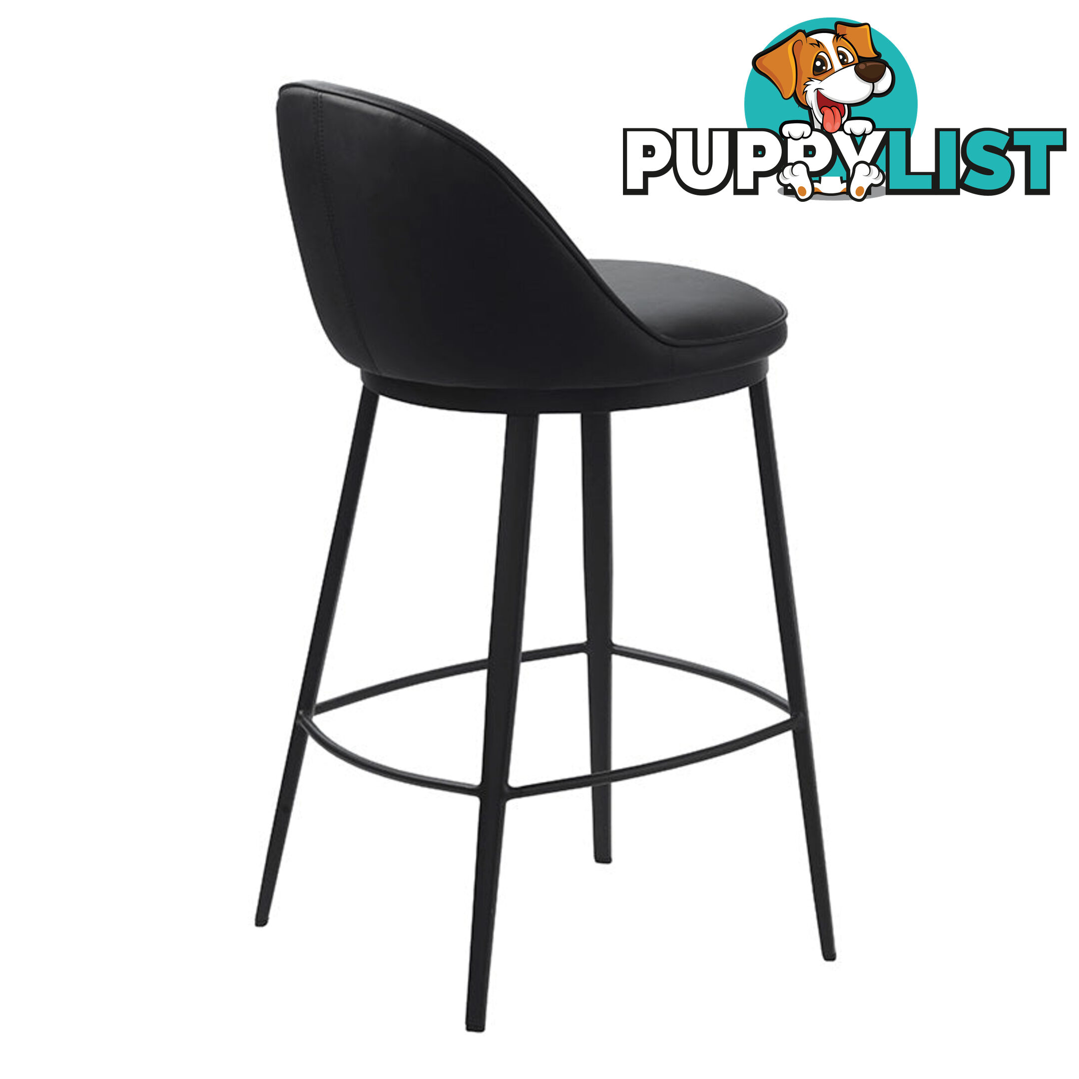 GAIN Counter Stool - Black - 41270000 - 5704745104898