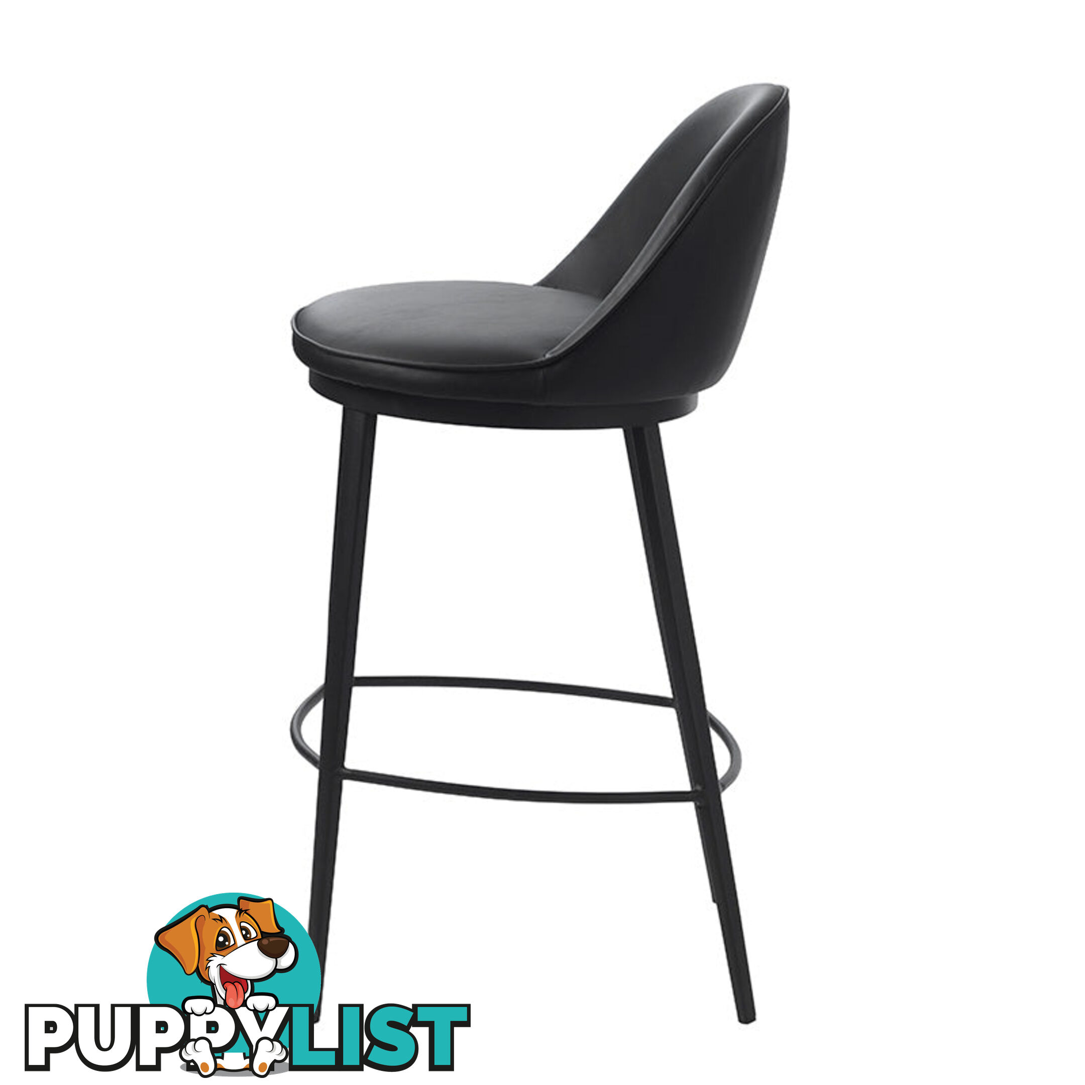 GAIN Counter Stool - Black - 41270000 - 5704745104898